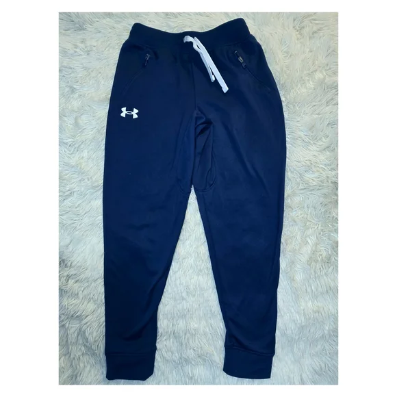 Under Armour Kids Navy Joggers - Picture 1 of 3